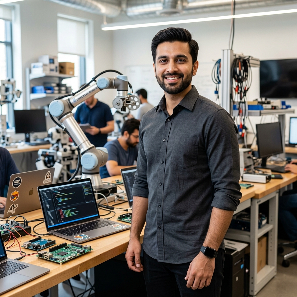 SparkBot Academy Lead Instructor in Professional Robotics Lab
